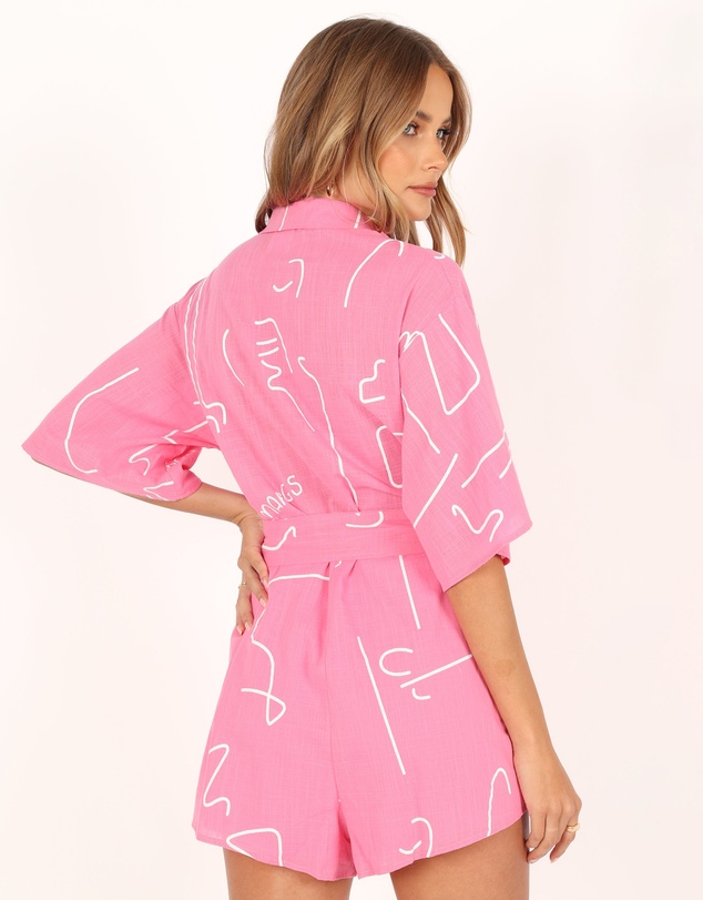 Petal & Pup - Kellie Playsuit - Pink