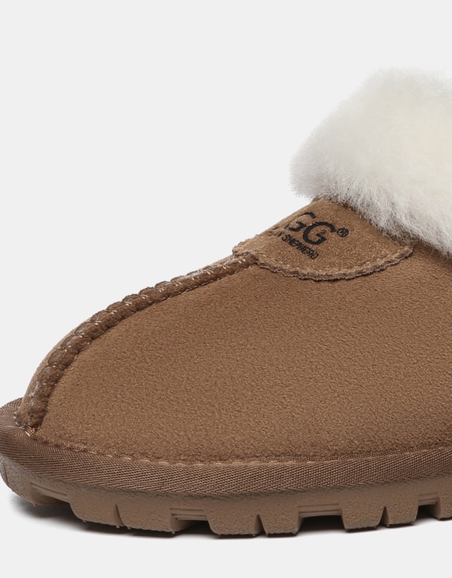 EVERAU - Australian Shepherd Ugg Waffle Plus Cow Suede Upper House Shoes