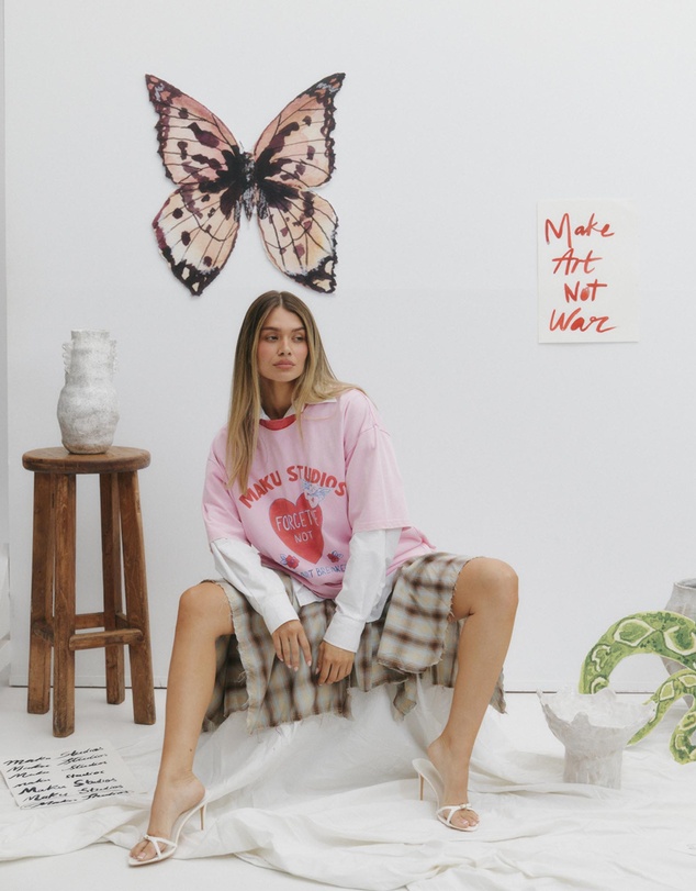 MAKU - Heartbreaker Oversized Tee
