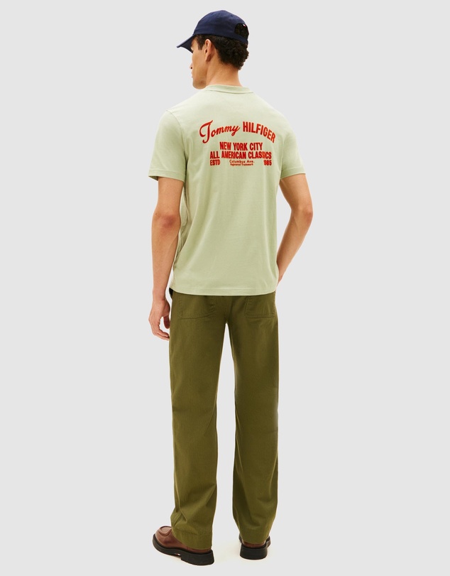 Tommy Hilfiger - Back Logo Jersey Crew Neck T-Shirt
