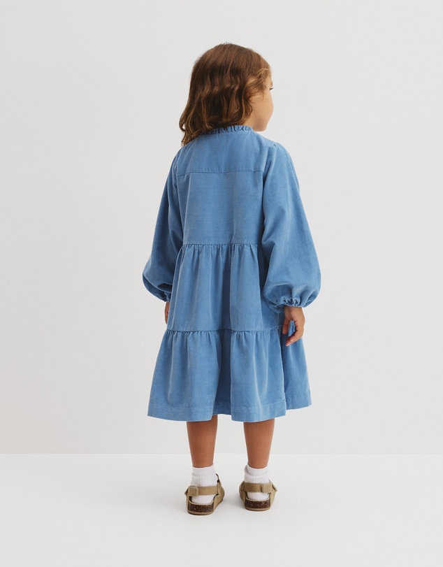 Country Road - Organically Grown Cotton Long Sleeve Corduroy Dress