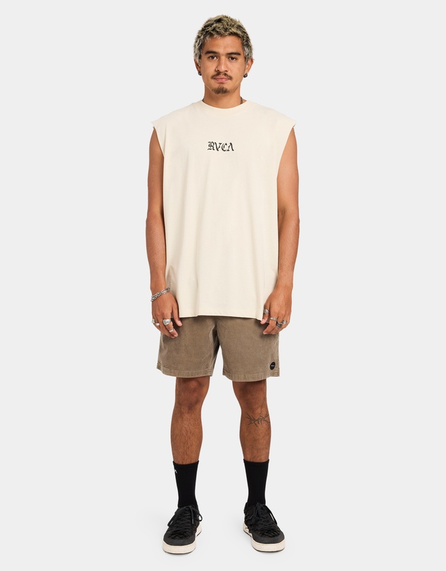 RVCA - Mens Escape II Corduroy Elastic Waist Shorts