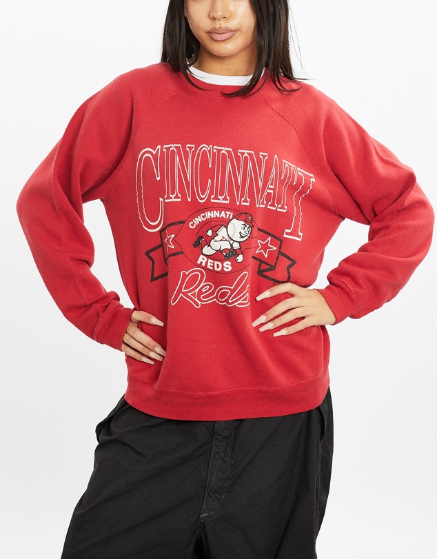 Vintage by The Real Deal - Pre Loved - 1988 MLB Cincinnati Reds Sweatshirt