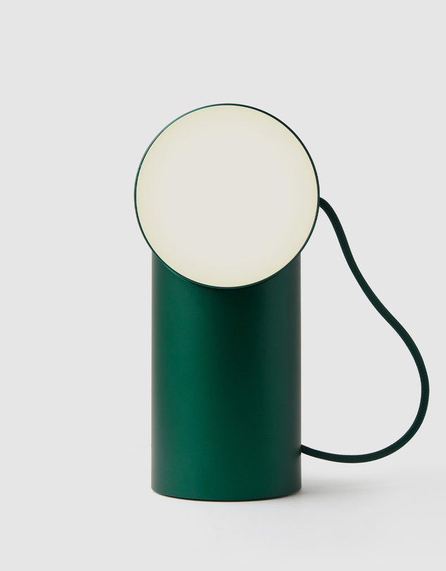 Lexon - Lexon Orbe Portable Led Lamp With Moving Head - Green