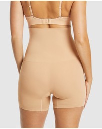 Ambra - 2 Pack Reshape Hi Waisted Shaper Short