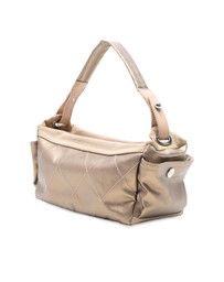 Pre-Loved by Azura Reborn - Pre-Loved Paris Biarritz Quilted Coated Canvas Handbag
