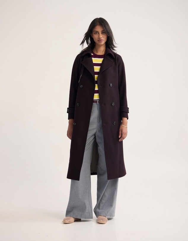 Oxford - Gemma Wool Rich Trench Coat