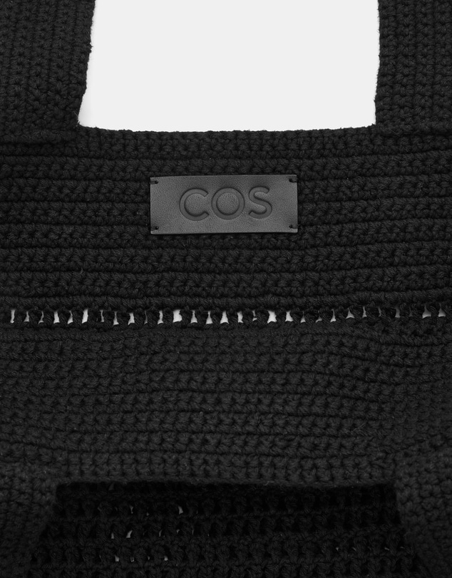COS - Oversized Crochet Tote Bag