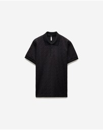 Calibre - Solid Monogram Polo Black