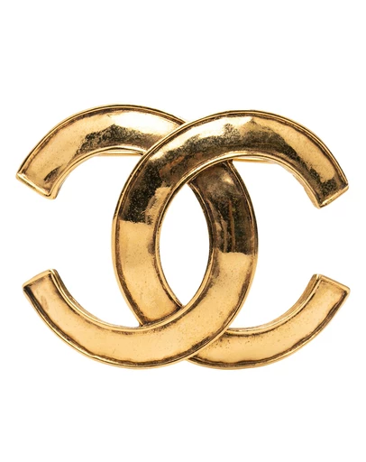 Pre-Loved by Azura Reborn - Pre-Loved CC Gold Plated Brooch
