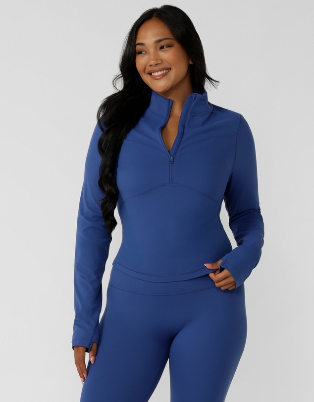 Lorna Jane - Liberty Active 1/2 Zip Long Sleeve Top