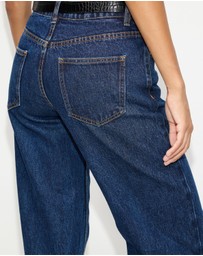 Dazie - Florence Mid Rise Straight Jeans