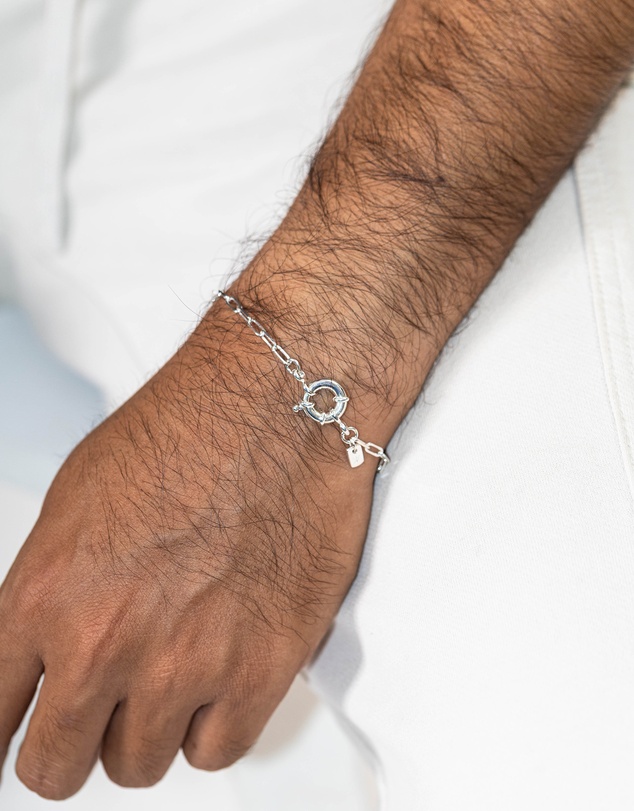 Kuzzoi - ICONIC EXCLUSIVE - Classic Long Link Chain Bracelet in 925 Sterling Silver
