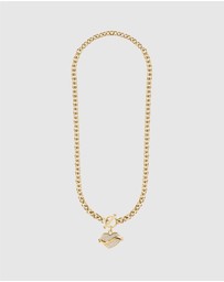 GUESS - Gold-Tone Vintage Guess Necklace