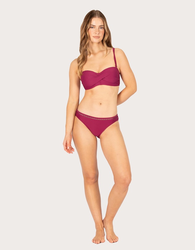 Baku Swimwear - Rococco D/DD Cup Bandeau Bikini Bra Top