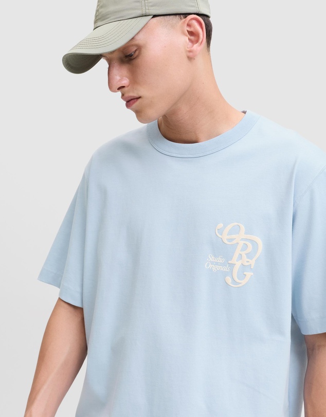 Jack & Jones - Jorgramercy Mono Tee SS Crew Neck