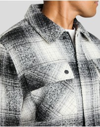 Johnny Bigg - Padded Check Zip Thru Jacket