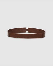 Belle & Bloom - London Fog Leather Waist Belt