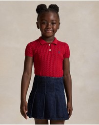 Polo Ralph Lauren - Mini-Cable Cotton Polo Sweater - ICONIC EXCLUSIVE - Kids
