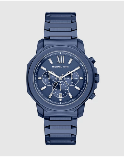 Michael Kors - Prescott Blue Chronograph Watch