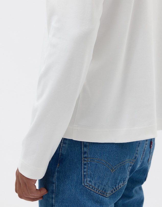 AERE - Relaxed Long Sleeve Cotton Tee