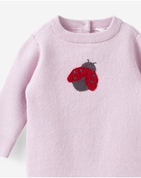 Cotton On Kids - Baby Organic Knit Long Sleeve Romper
