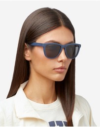 Hawkers Co - Polarized Blue Black One Raw Sunglasses for Men and Women UV400