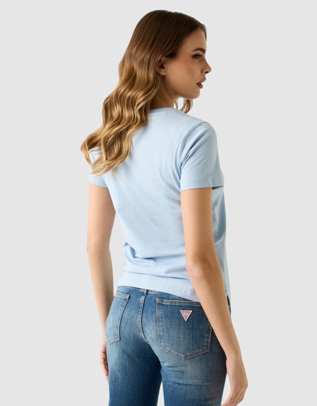 GUESS - Short Sleeve Studs Script T-Shirt