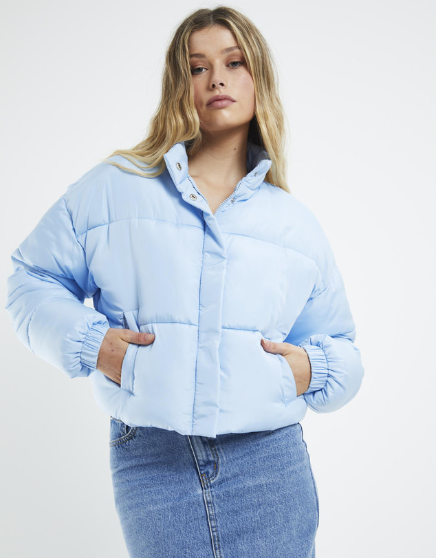 Subtitled - Casey Cropped Puffer Jacket