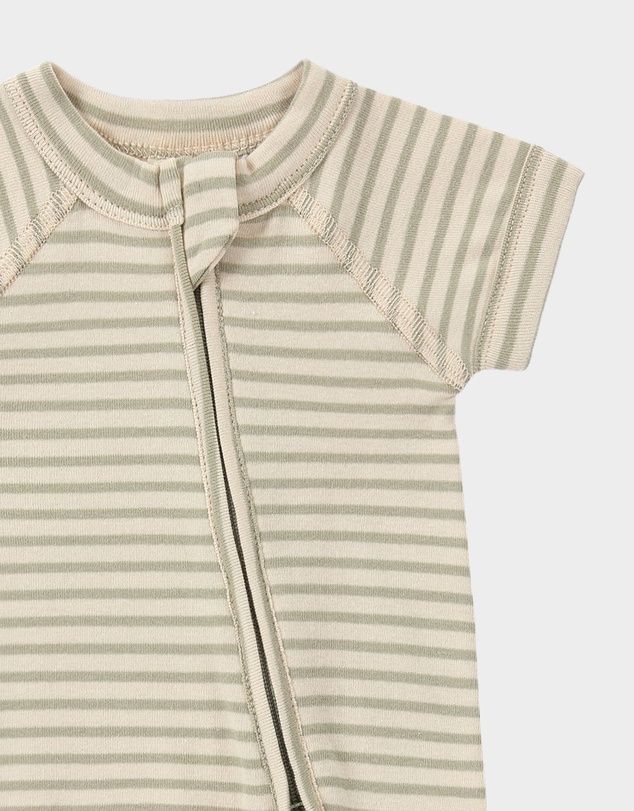 Susukoshi - Zip Suit Short Sleeves With Shorts