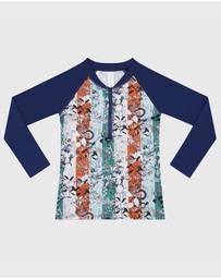 Aqua Blu Kids - Boa Long Sleeve Rash Vest - Kids