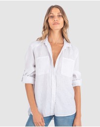 CAMIXA - Luna Oversize Linen Shirt