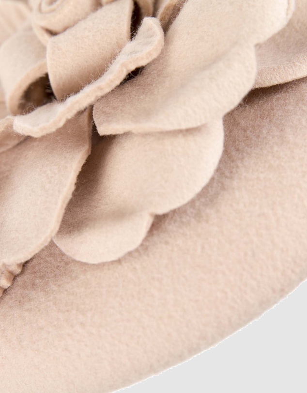 Max Alexander - Felt Beige Winter Pillbox Fascinator