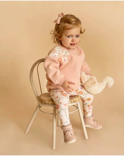 Bebe by Minihaha - Emmy Flowers Sweatshirt - Babies