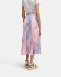 BOSS - Printed Plissé Skirt