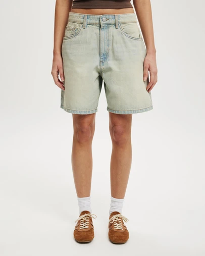 Cotton On - Relaxed Denim Short