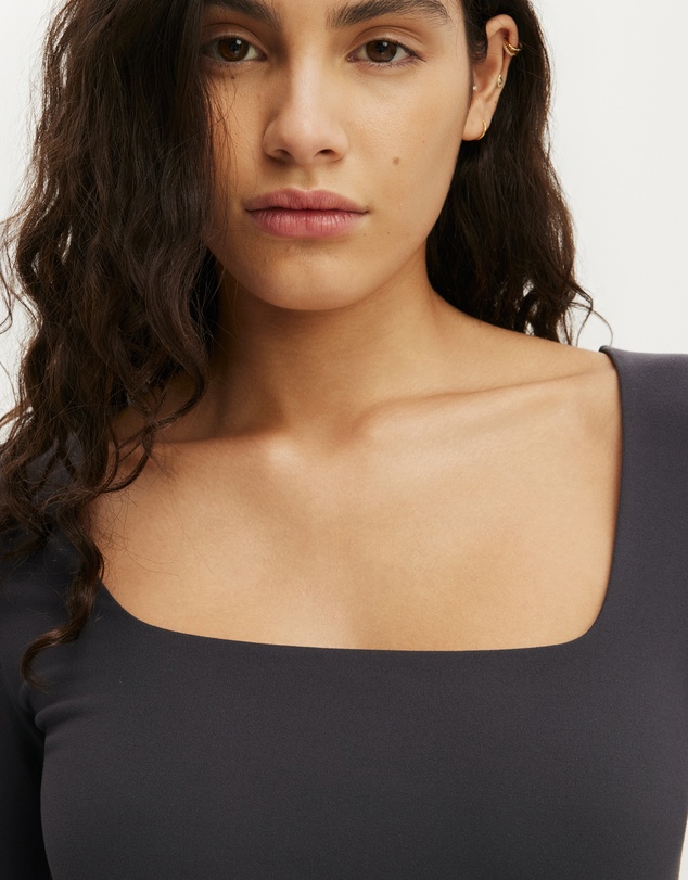 Cotton On Body Active - Ultra Soft Square Neck Long Sleeve Top