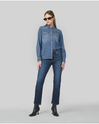 DRICOPER DENIM - Valiant Blue Denim Shirt