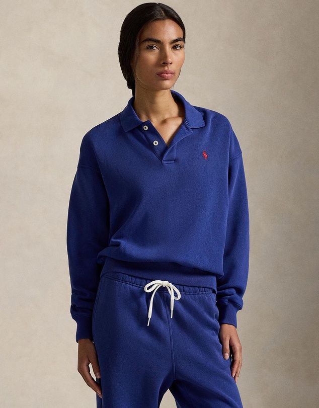 Polo Ralph Lauren - Polo-Collar Fleece Pullover - The ICONIC Exclusive