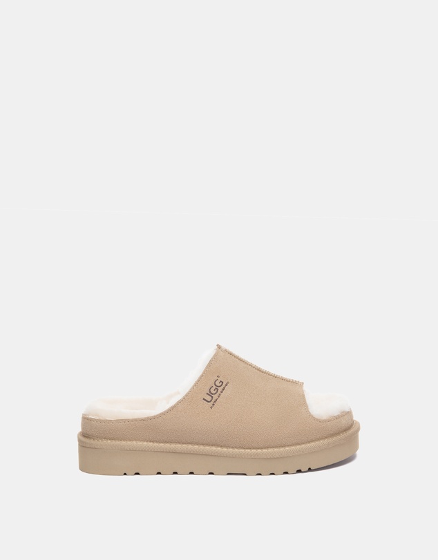 EVERAU - Australian Shepherd Ugg Colven Cow Suede Upper Loafer Oxfords Flats