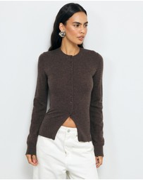 AERE - Isha Wool Cashmere Blend Cardigan