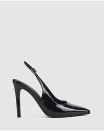 Siren - Cilla Stiletto Slingback Heels