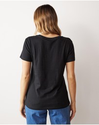 Atmos&Here - Organic Cotton Crew Neck Tee