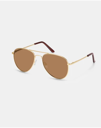 Eclectics - Riley Sunglasses - Polarised Gold