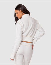 EDIKTED - Alexia Zip Up Sweatshirt