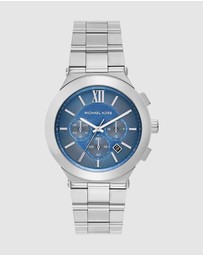 Michael Kors - Billie Silver Tone Chronograph Watch