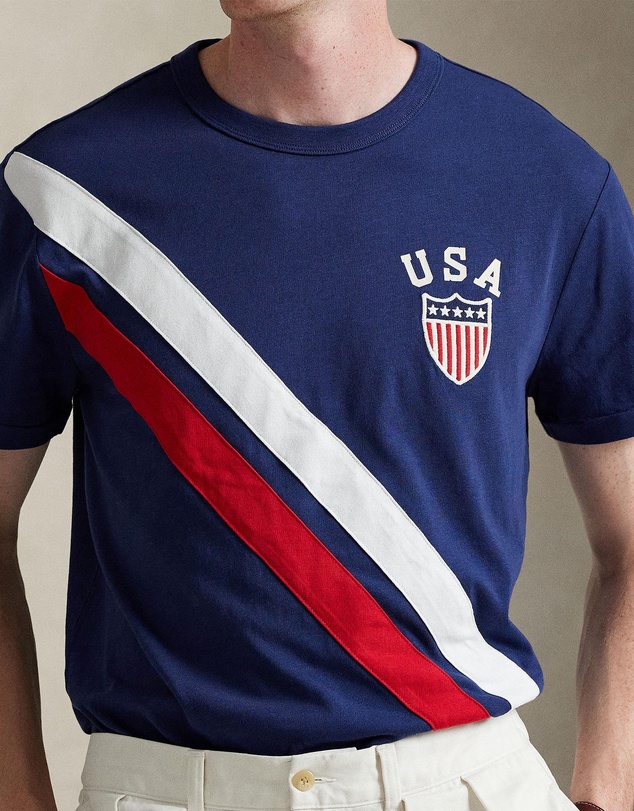 Polo Ralph Lauren - ICONIC EXCLUSIVE - Standard Fit Jersey Graphic T-Shirt