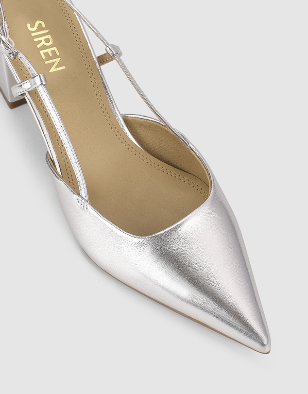 Siren - Yasmine Slingback Heels