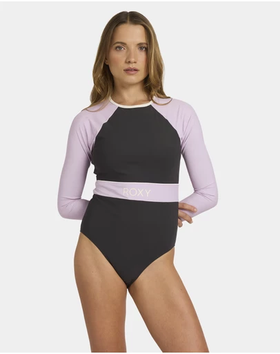 Roxy - Womens Roxy Active Long Sleeve Rash Vest