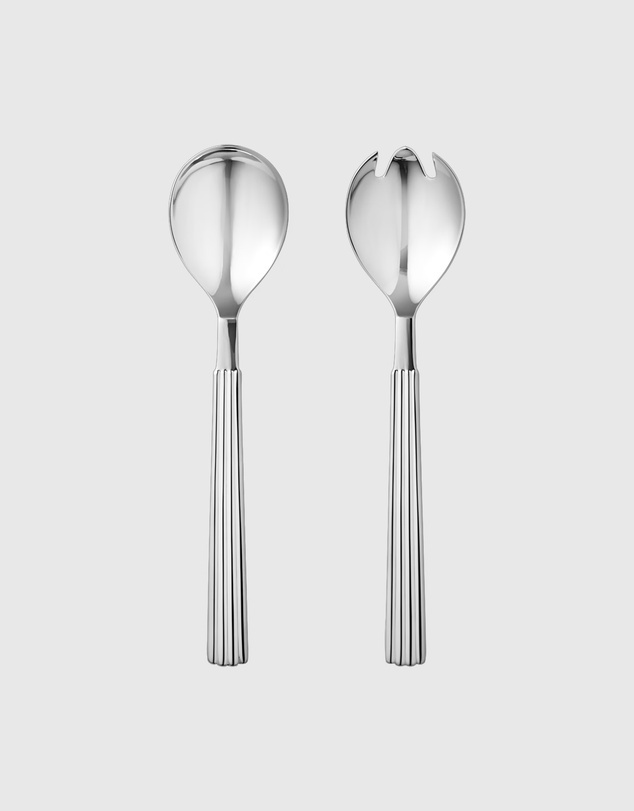 Georg Jensen - Bernadotte Salad Bowl with Servers Set
